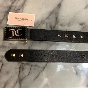 Juicy Couture | Accessories | Juicy Couture Black Studded Pu  display picture 2